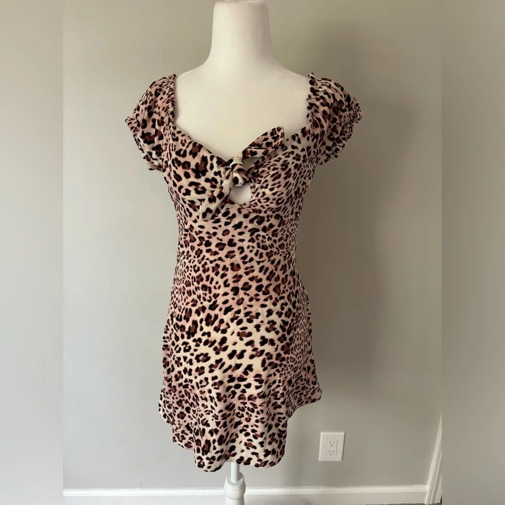 KITTENISH Animal Print Mini Dress - Picture 3 of 9